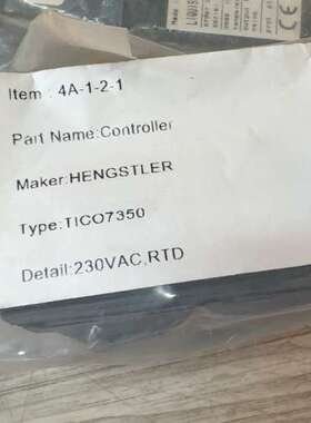 德国HENGSTLER亨施勒温控器TICO735