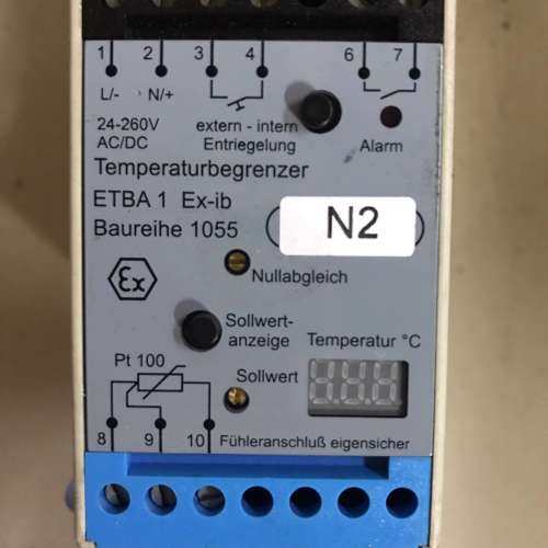 BOHM温控器ETRA 1 Ex-ib Baureihe 1