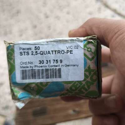 德国3031759接地端子STS2,5-QUATTR