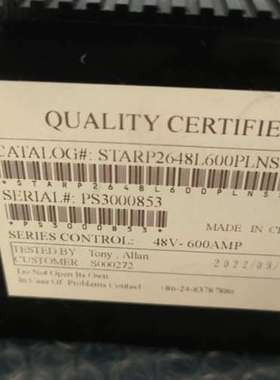 控制器正品库存STARP2648L600PLNSS3