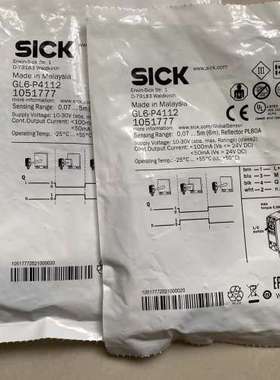 光电传感器GL6-P4112，订货号1051777，