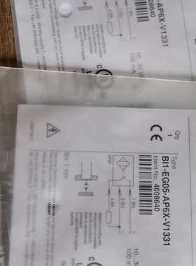 TURCK，4608640，图尔克，Bi1-EG05-AP6