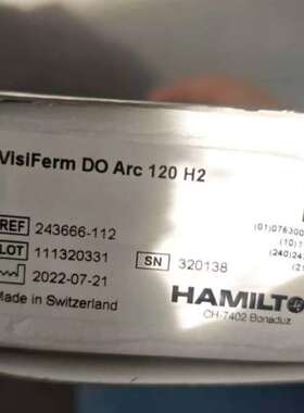VisiFerm DO Arc 120 H2，汉密尔顿原
