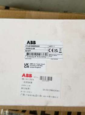 ABB JSHD4-2-AB三位控制器，型号2TLA01
