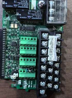 安川H1000端子板ETC740381，成色干净！