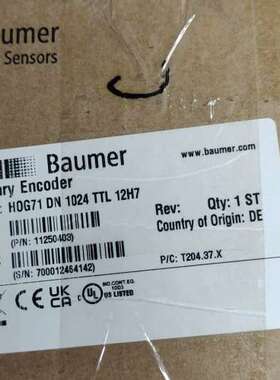 Baumer堡盟旋转编码器HOG71 DN 1024 TTL 12H7