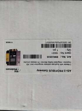 BWU2535，Bihl+Wiedemann必威 AS- i