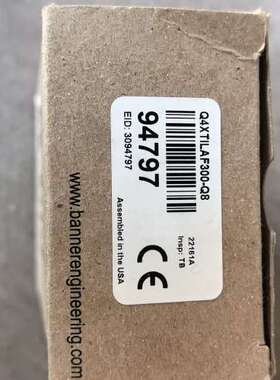 BANNER/美国邦纳激光传感器 型号 Q4XTILAF