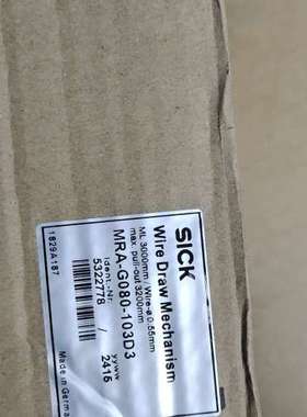 德国Wire Draw编码器订货号5322778型号MRA-G080-103D3