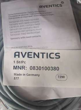 0830100380德国AVENTICS安沃驰压力传感器