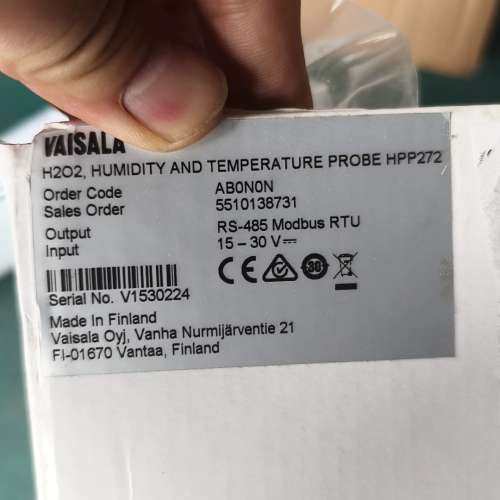 芬兰维萨拉H2O2温湿度探头HPP272，型号ABONON，