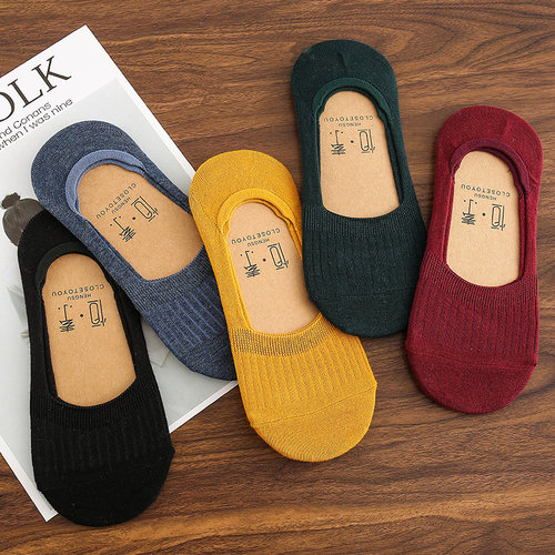 袜子女硅胶防滑ins潮风隐形船袜