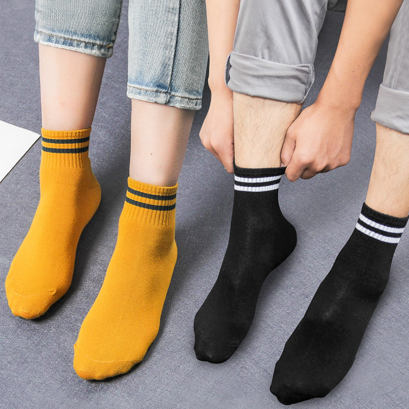 袜子女薄款韩国日系黑色袜子