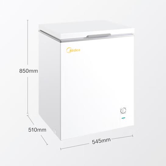 Midea/美的 BD/BC-100KMD(E)/145家用冷柜保鲜小型冷藏冷冻小冰柜