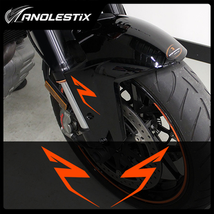 适用于KTM DUKE 390 790 890 1290 R超级公爵冒险反光摩托车贴纸