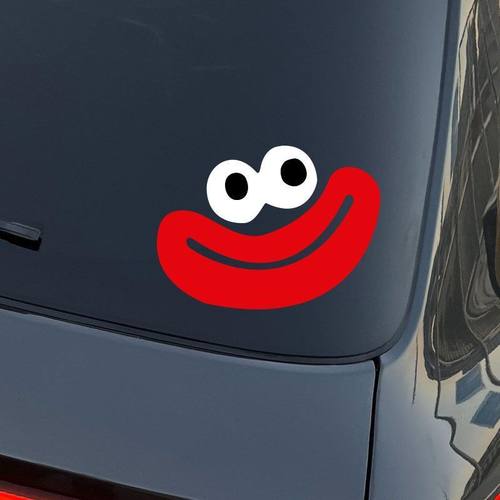 搞怪表情汽车贴纸个性创