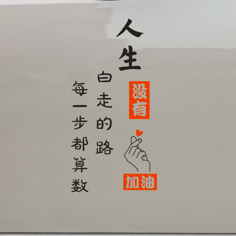 人生没有白走的路励志反