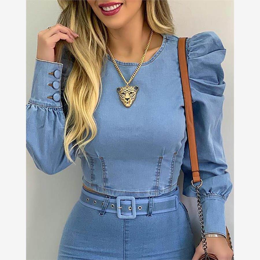 RoundNeckPuSlvCorset