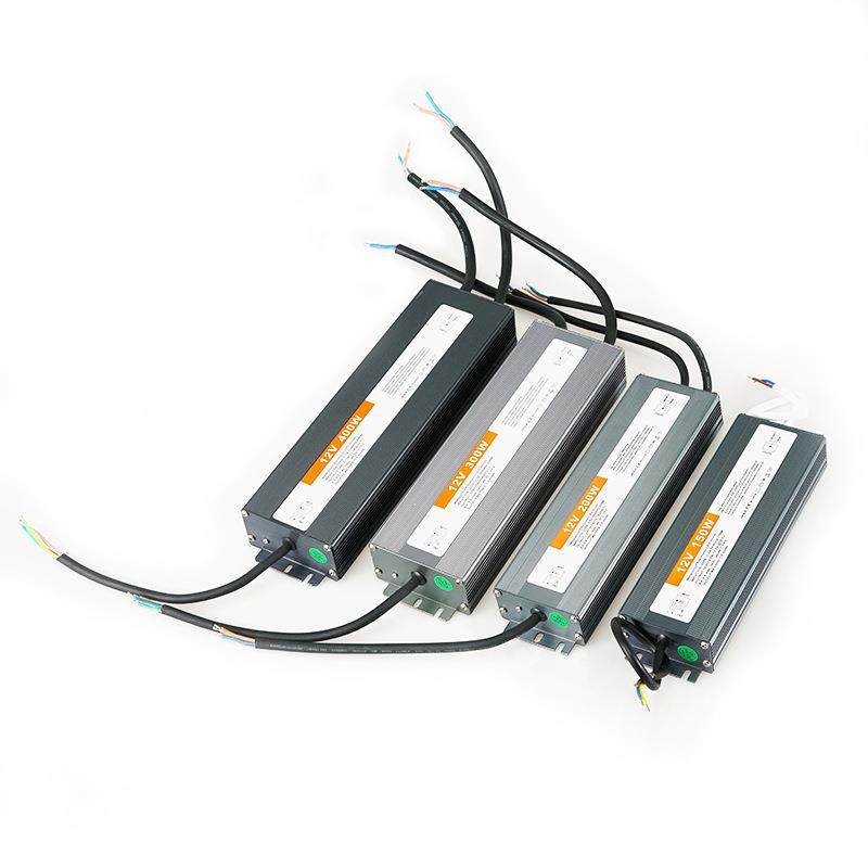 新款直销LED防水驱动灯箱灯条电源24V80W恒压防水室外直流监控开