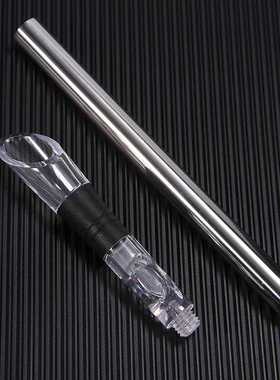 新款直销304不锈钢红酒冰酒棒醒酒冰酒器3合1倒酒器 wine chiller