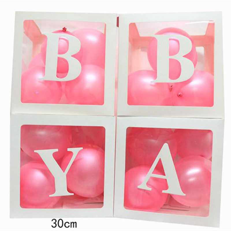 新款直销网红透明气球盒子LOVE求婚告白惊喜礼盒Baby纪念生日派对