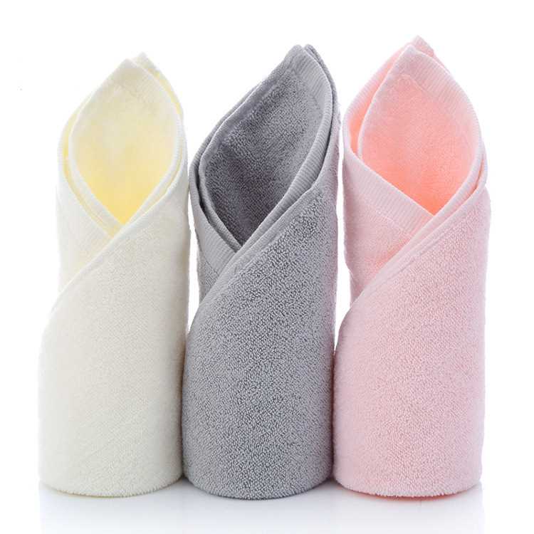 新款直销素色纯棉小毛巾方巾棉质洗脸巾吸水男女士情侣礼品吸水速