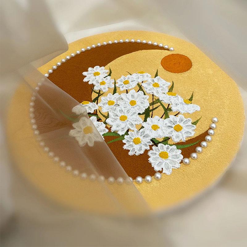新款直销diy手工彩绘花蝴蝶立体肌理画 珍珠石英砂装饰画七夕情人图片