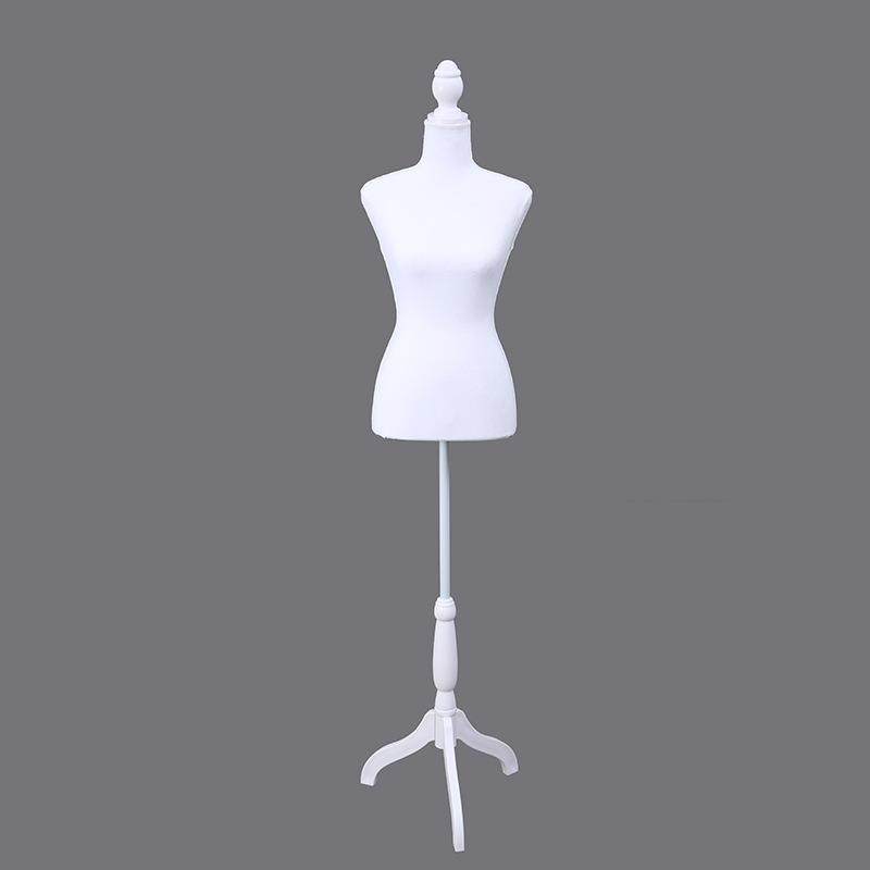 新款直销直销泡沫包布女模特服装展示道具半身印花麻布可插针包布