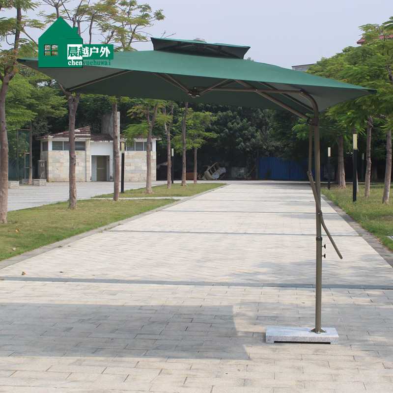 新款直销户外遮阳伞庭院伞别墅罗马伞阳台露台花园大太阳伞广告室