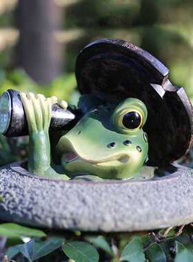 新款直销新款太阳能精灵射灯树脂精灵造型LED射灯户外花园别墅庭