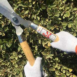 新款直销佐木柄草坪剪 篱笆冬青园艺果枝园林绿化修枝剪刀