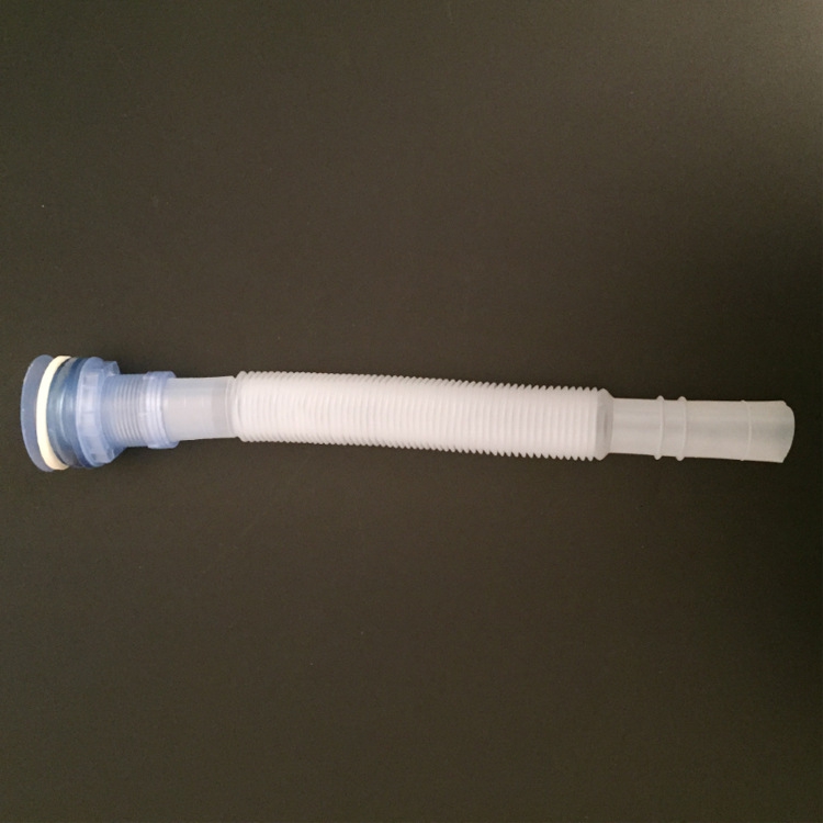 新款直销跨境货源 拖把池下水下水管防臭陶瓷盆下水软管下水器台