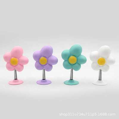 新款直销MAHAER马哈尔可爱花电动车头盔装饰件 男女款通用个性配