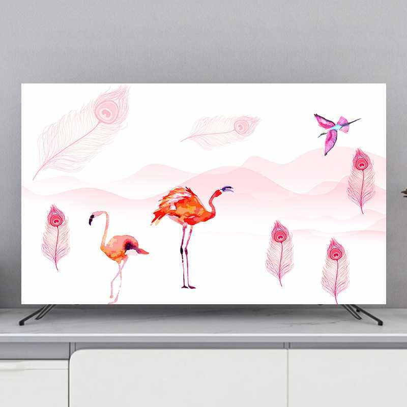 新款直销新款升级电视机罩防尘罩套电视机防尘布盖布电视挂式台式