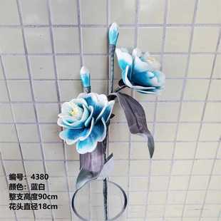 新款直销玫蕊清雅仿真EVA花欧式仿真花PE泡沫花家居婚庆插花装饰8