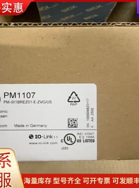 议价全新原装ifm易福门PM1107压力传感器，德国制造，型号P可维修