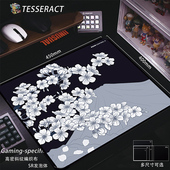 电竞部落游戏鼠标垫超大电脑桌垫CSGO加厚6MM定制FPS细面