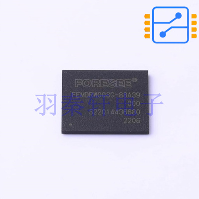 FEMDRW008G-88A39 封装FBGA-153 工业级宽温EMMC 全新原装现货