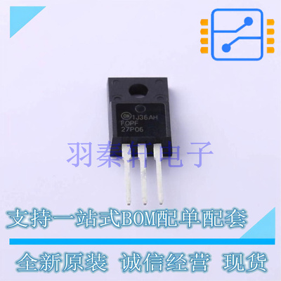 场效应管(MOSFET) FQPF27P06 TO-220F-3 ON 全新原装进口