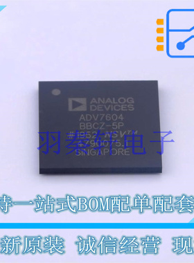 视频接口芯片 ADV7604BBCZ-5P BGA-260 全新原装进口