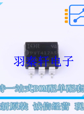 固态继电器-MOS输出(PhotoMOS) PVT412AS-TPBF SMD-6P 全新原装进