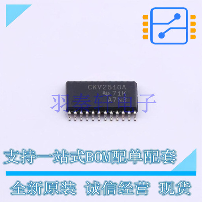 时钟缓冲器,驱动器 CDCVF2510APW TSSOP-24 TI 全新原装进口