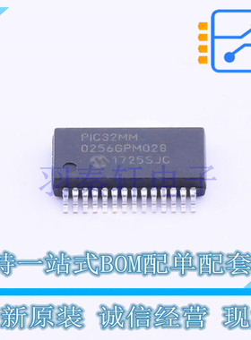 单片机(MCU/MPU/SOC) PIC32MM0256GPM028-I/SS SSOP-28-208mil MI