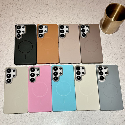 适用苹果iPhone17ProMax手机壳磨砂PC硬壳16保护套简约15磁吸无线充电14Plus时尚保护壳13纯色12大孔Air Case