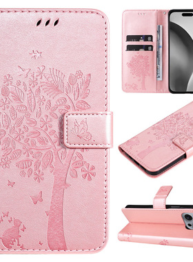 适用于小米Note 13pro 5G掀翻盖手机保护壳12R小猫蝴蝶花k70树女士套防摔磁吸黑红粉玫瑰金紫色flip case