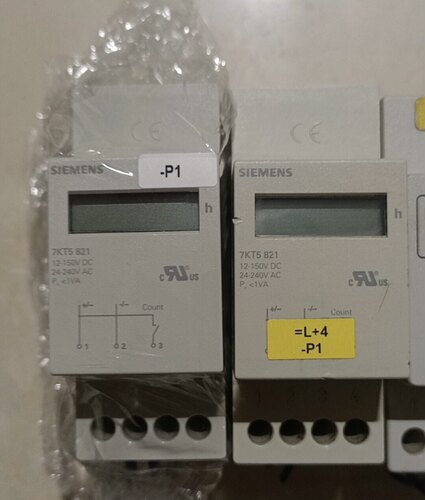 SIEMENS  7KT5821西门子时间计数器 二手拆机  议价