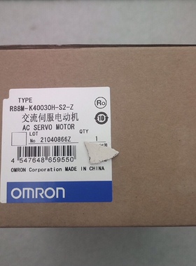 OMRON 欧姆龙  R88M-K40030H-S2-Z  议价