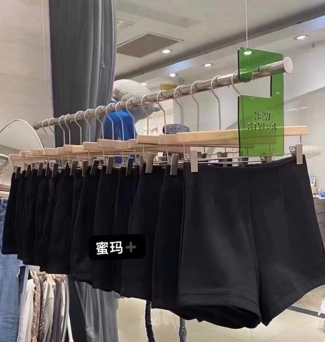 韩版2024春夏季新款超高腰短裤百搭显瘦显高修身弹力a 字热裤女潮