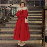 已出现货女红色喜庆2025冬季派克中长款棉服ZB237-8831-P185-K288，女装棉衣/棉服，浙宝237