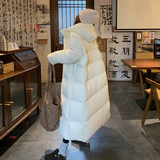 大货25冬学院白黑TIEBI暖鹅绒带帽长款羽绒ZB237-6682-P485-K729，女装羽绒服，浙宝237